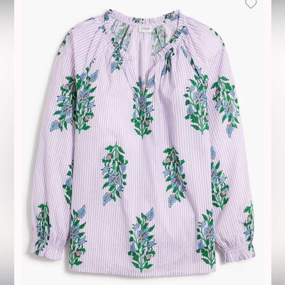 J. Crew Factory Cotton Artist Top